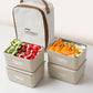 Lunch Box Set with Insulated Carry Bag